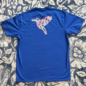 NWOT Birddogs blue short sleeve shirt